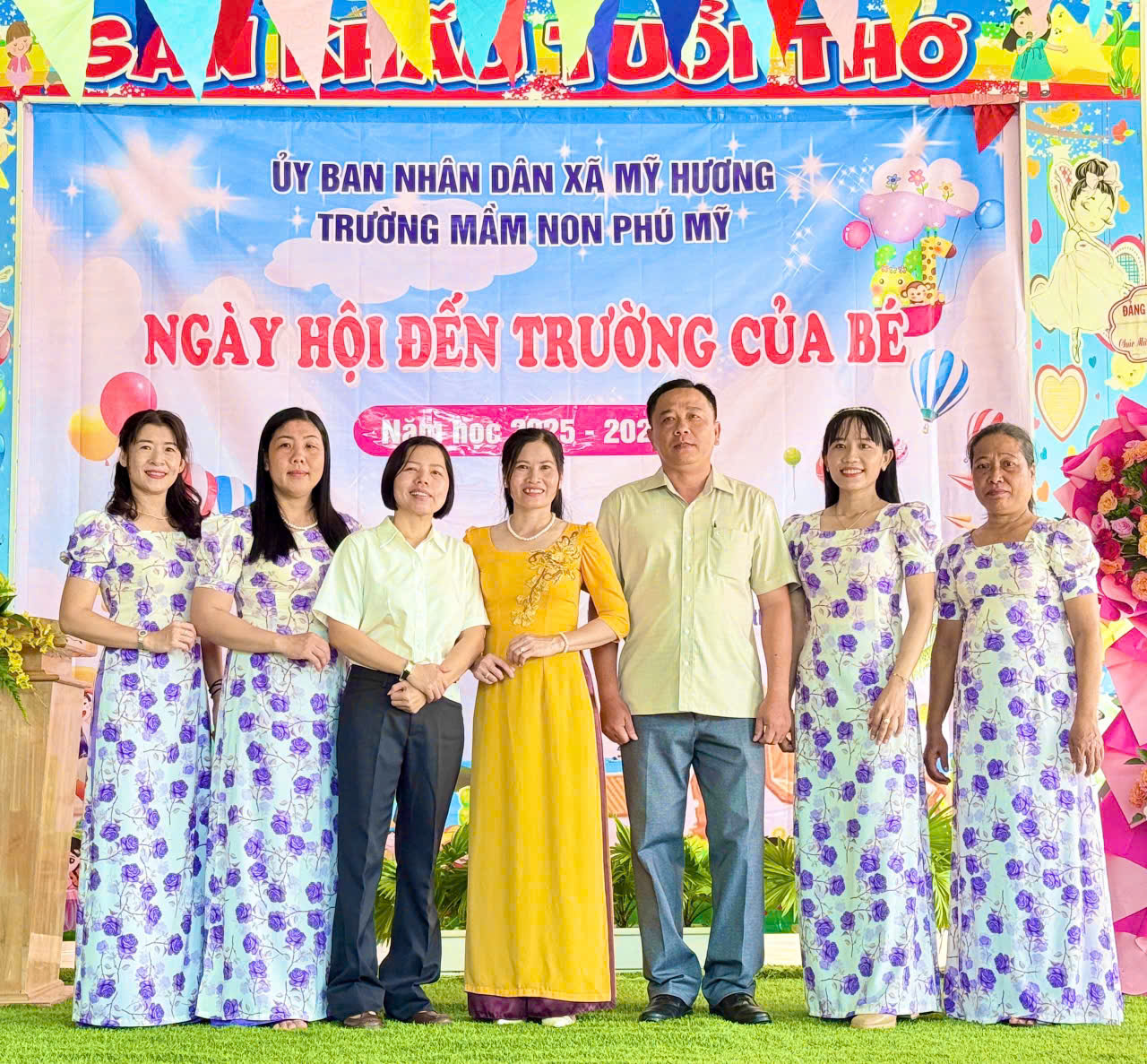 NGÀY HỘI ĐẾN TRƯỜNG CỦA BÉ – MỞ ĐẦU NĂM HỌC 2025-2026 ĐẦY HỨNG KHỞI TẠI TRƯỜNG MẦM NON PHÚ MỸ