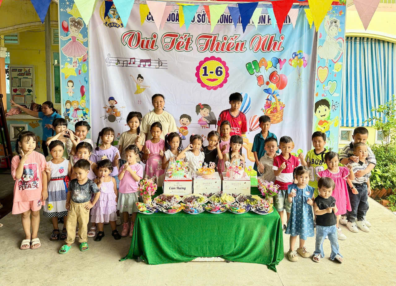 TRƯỜNG MẦM NON PHÚ MỸ TỔ CHỨC HOẠT ĐỘNG MỪNG QUỐC TẾ THIẾU NHI 01/6/2025